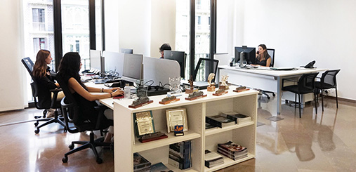 Oficinas Barcelona de la empresa. SoloCruceros.co