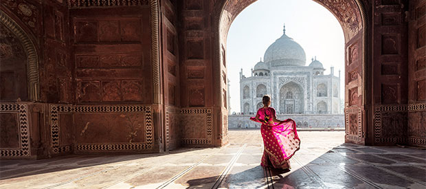 Cruceros Vuelta al Mundo, Taj Mahal, India. SoloCruceros.com