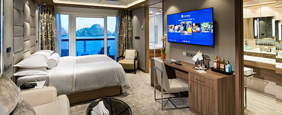 Camarote Club Spa Suite. SoloCruceros.com