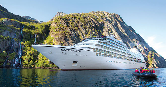 Seabourn Quest, Seabourn Cruise Line. SoloCruceros.co