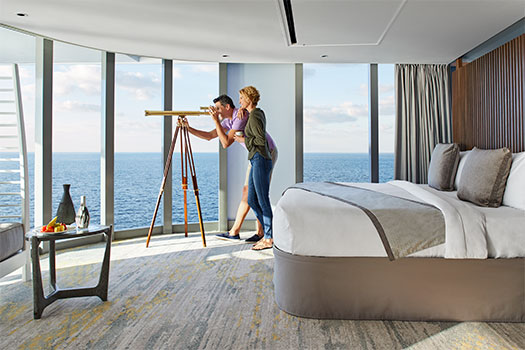 Observación de la fauna desde el camarote. SoloCruceros.co