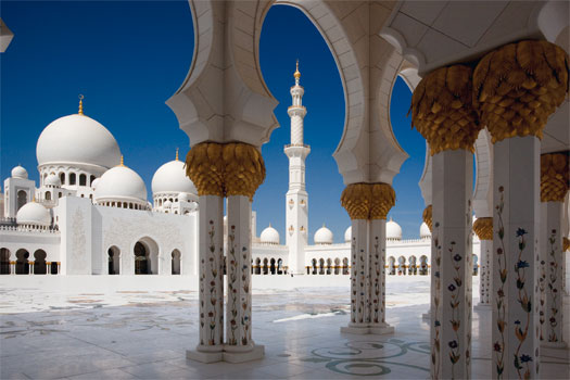 Mezquita Sheikh Zayed - Mezquita blanca, Abu Dhabi. SoloCruceros.com