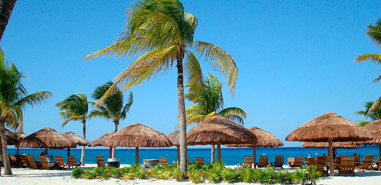 Cruceros por Riviera Mexicana, playa. SoloCruceros.com