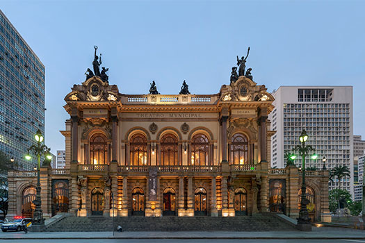 Teatro municipal de São Paulo, Brasil. SoloCruceros.com