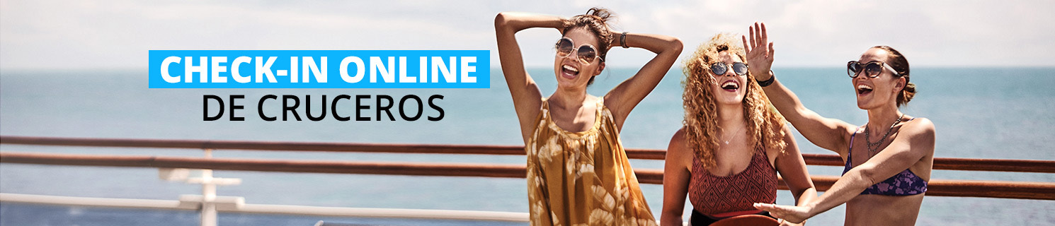 Check-in online de cruceros. SoloCruceros.co