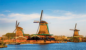 Molinos del río Zaan. SoloCruceros.com