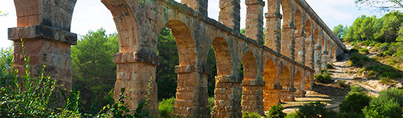 Acueducto Romano de Tarragona. SoloCruceros.com Acueducto Romano de Tarragona. SoloCruceros.com